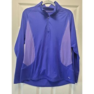 Championship Sweatshirt purple sz XL long sleeve shirt zipper closure